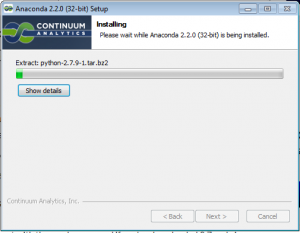 Anaconda Python installer